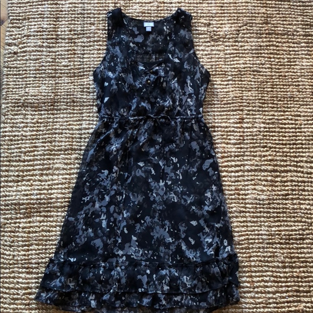 Converse One Star Dress Blue Gray Print  XS